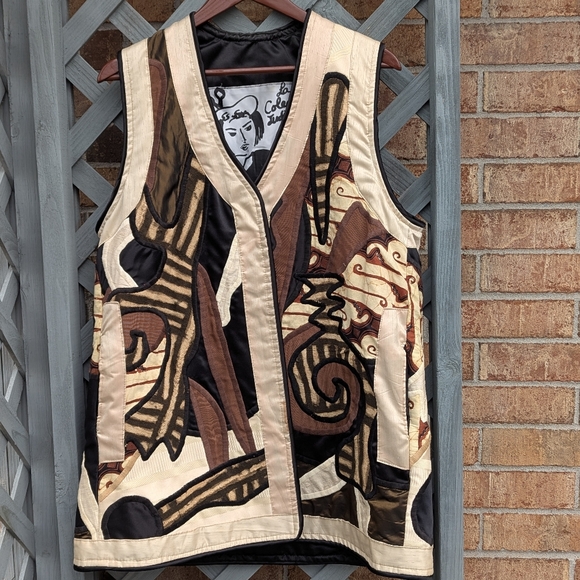 La Coleccion Judith Roberts Jackets & Blazers - Designer La Collecion Judith Roberts Vest